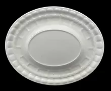 Victory Shape (Laurel Wreath) | Elsmore & Forster | Sauce or Soup Tureen Underplate | Item | 004
