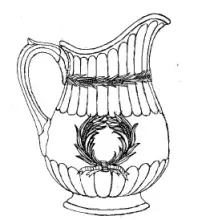 Victory Shape (Laurel Wreath) | Unspecified | Table Pitcher | ItemDrw | 001