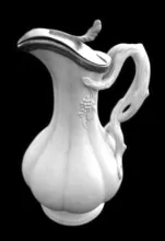 Vintage Beauty | Jones & Walley | Syrup Pitcher with Metal Lid | Item | 001