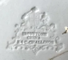Vintage Shape | E. & C. Challinor (& Co.) | Table Pitcher | Mark | 002