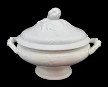 Washington Shape | John Meir & Son | Sauce or Soup Tureen Base and Lid | Item | 004