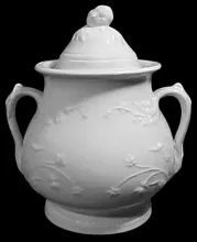 Washington Shape | John Meir & Son | Sugar Bowl with Lid | Item | 001
