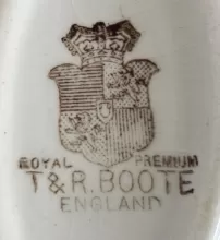 Waterloo | T. & R. Boote (& Co.) | Soap Box Base and Lid | Mark | 003