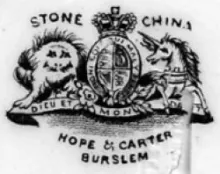 Western Shape | Hope & Carter | Teapot or Coffee Pot Base and Lid | Mark | 003