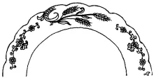 Wheat and Daisy | Johnson Bros. (Late Pankhurst & Co.) | Soup Plate | EmbossingDrw | 001