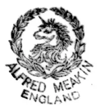 Wheat and Hops | Alfred Meakin | Platter | Mark | 002
