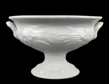 Wheat and Hops | Clementson Bros. | Compote on Tall Pedestal | Item | 001