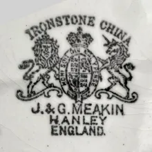 Wheat and Hops | J. & G. Meakin | Wash Basin | Mark | 005