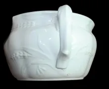 Wheat and Hops | Johnson Bros. (Late Pankhurst) | Chamber Pot Base | Handle | 003