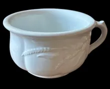 Wheat and Hops | St. Johns Stone Chinaware Co. | Chamber Pot Base | Item | 003