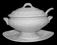 Wheat and Hops_William Taylor_Sauce or Soup Tureen Base, Lid, Underplate, and Ladle_Item_001