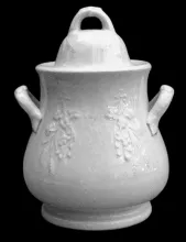 Wheat in the Meadow | Powell & Bishop | Sugar Bowl with Lid | Item | 001