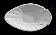 Wheat | St. Johns Stone Chinaware Co. | Gravy Boat Underplate | Item | 001