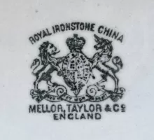 White Oak and Acorn | Mellor, Taylor, & Co. | Chamber Pot Base | Mark | 003