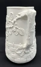 Wicker and Apple Blossom_George Jones & Co._High Relief Pitcher_Item_002