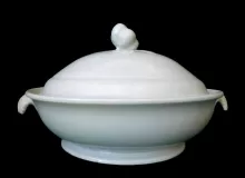 Wild Rose Twig | James Edwards & Son | Vegetable Tureen Base and Lid | Item | 001