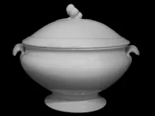 Wild Rose Twig | James Edwards | Sauce or Soup Tureen Base and Lid | Item | 008