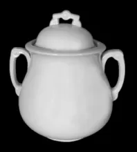 Wood Royal Oval | Burgess & Goddard (Importers) | Sugar Bowl with Lid | Item | 001