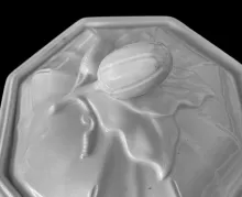 Wrapped Sydenham | John Maddock | Vegetabe Tureen Base and Lid | Finial | 002