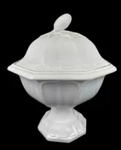 Wrapped Sydenham | T. Goodfellow | Hot Toddy Bowl with Handles and Lid | Item | 002