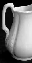 Ball and Stick | James Edwards & Son | Hot Water Pitcher | Handle | 005