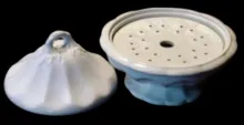 Fluted Hops | J. W. Pankhurst (& Co.) | Butter Dish with Base, Lid, and Insert | Item | 001